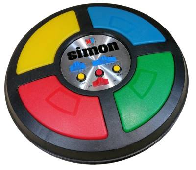 Il gioco Simon della MB(fonte Wikipedia)